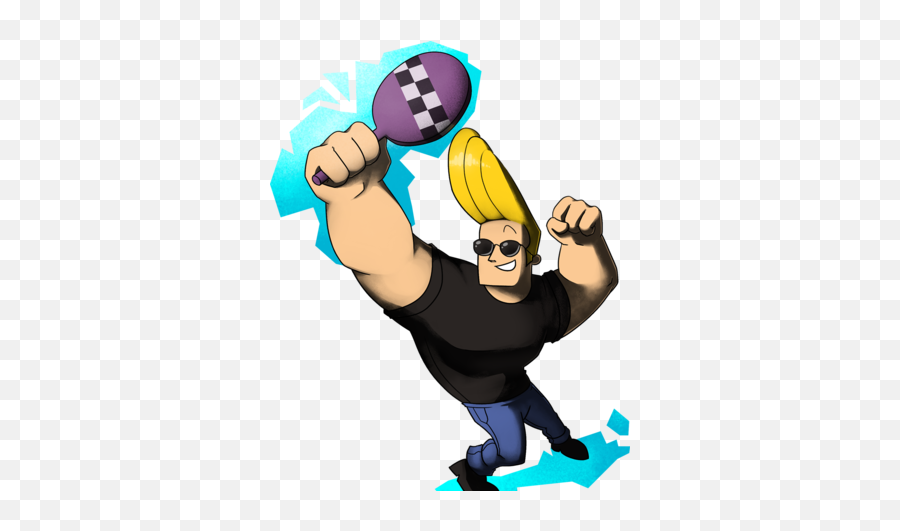 Johnny Bravo - Johnny Bravo Kfad Emoji,Johnny Bravo Png