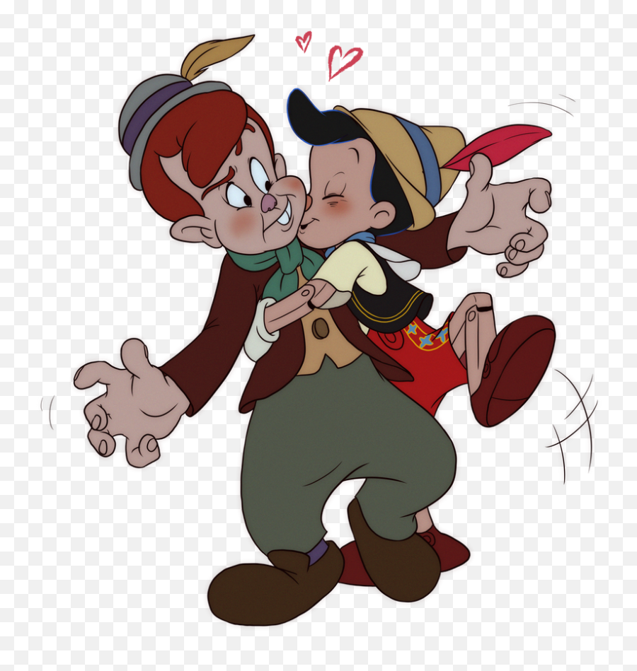 Co - Comics U0026 Cartoons Thread 118661010 Pinocchio X Lampwick Older Emoji,Pinocchio Png