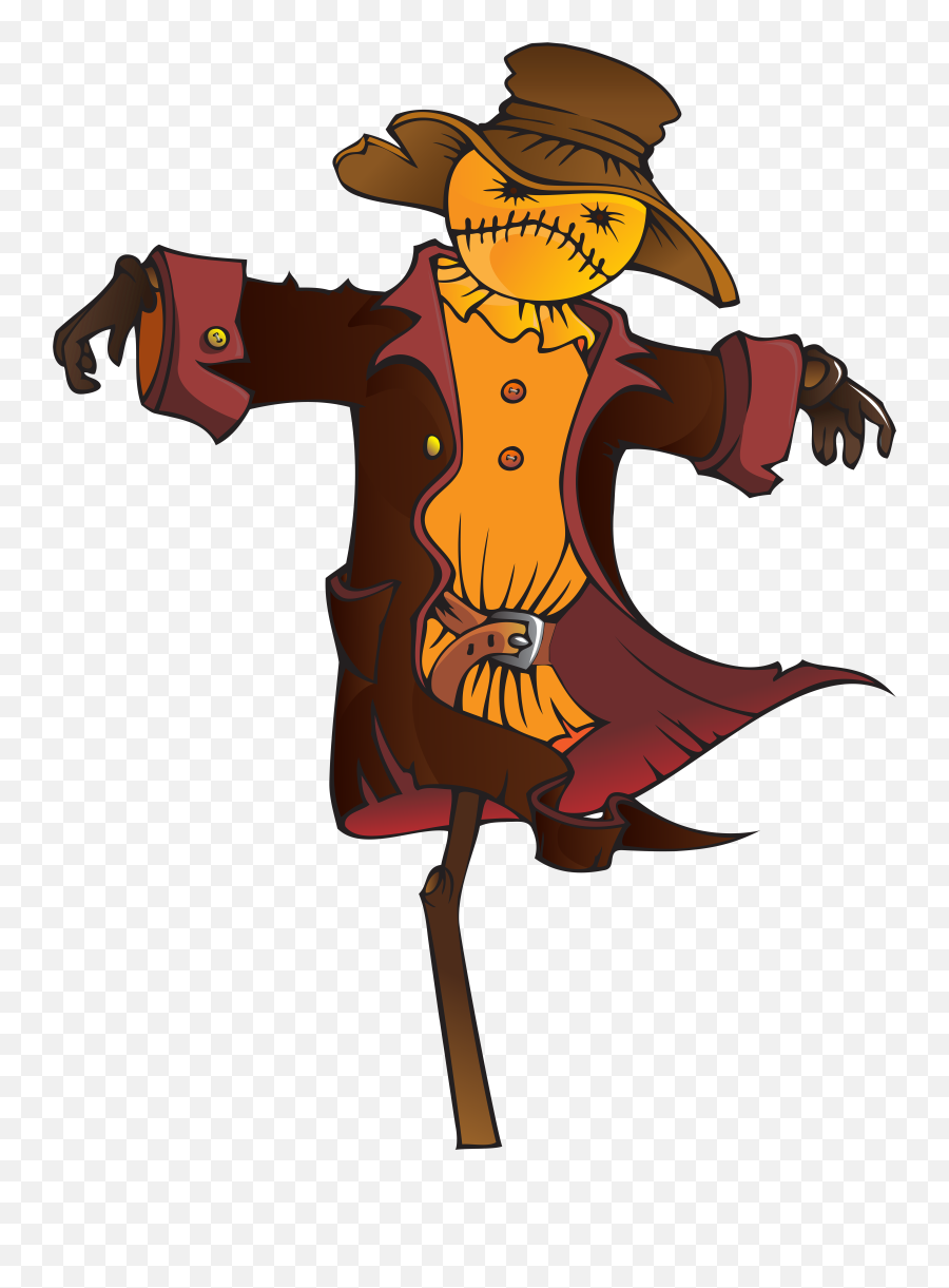 Scarecrows Clipart - Clipart Scarecrow Emoji,Scarecrow Clipart