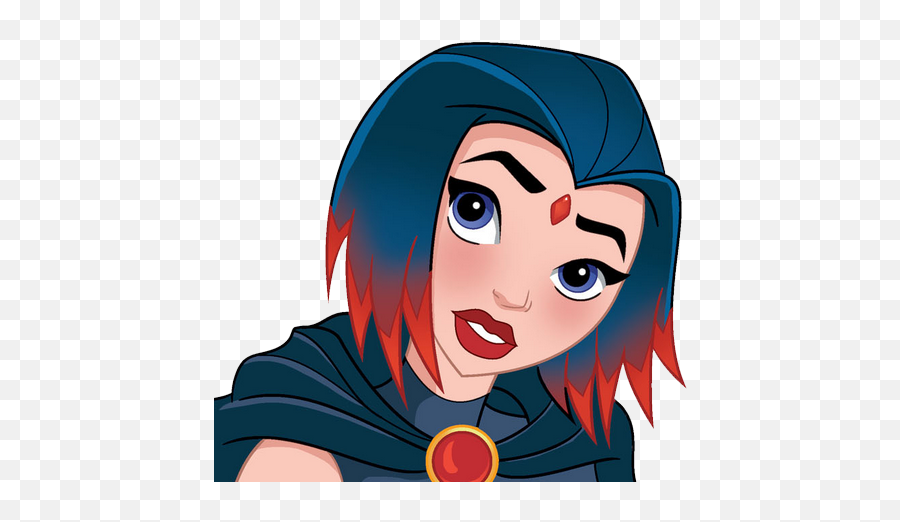 Raven Character - Comic Vine Raven Dc Superhero Girls Characters Emoji,Raven Transparent Background