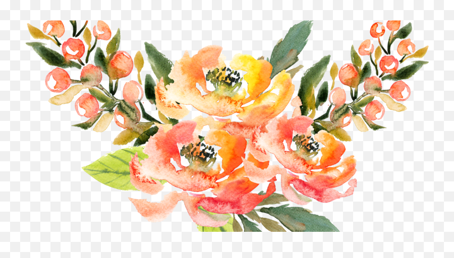 Textile Picshots Water Colour Flower Png 28 Emoji,Floral Png