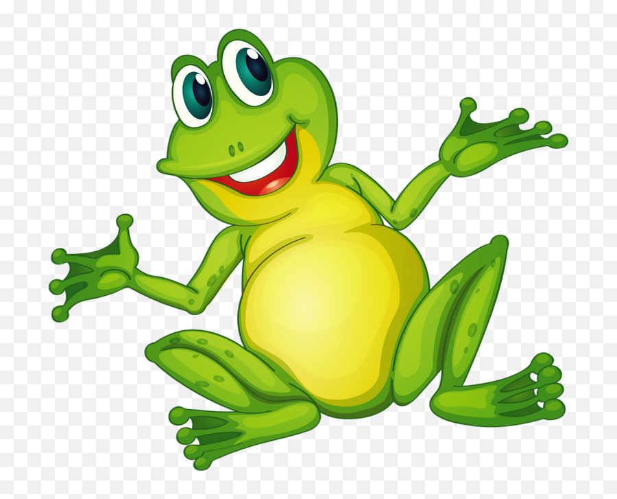 Frogs Clipart Clear Background Frogs Clear Background - Transparent Cartoon Frog Emoji,Frog Clipart