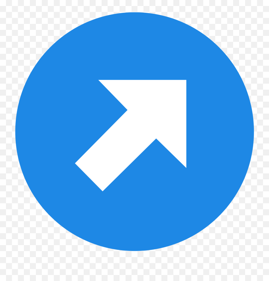 Fileeo Circle Blue White Arrow - Uprightsvg Wikimedia Commons Vertical Emoji,White Arrow Png