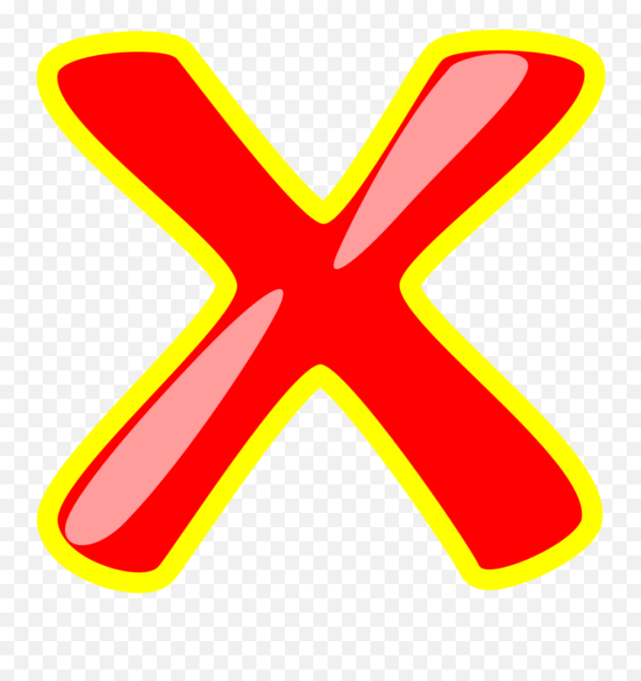 Png Files Clipart - Vertical Emoji,X Clipart