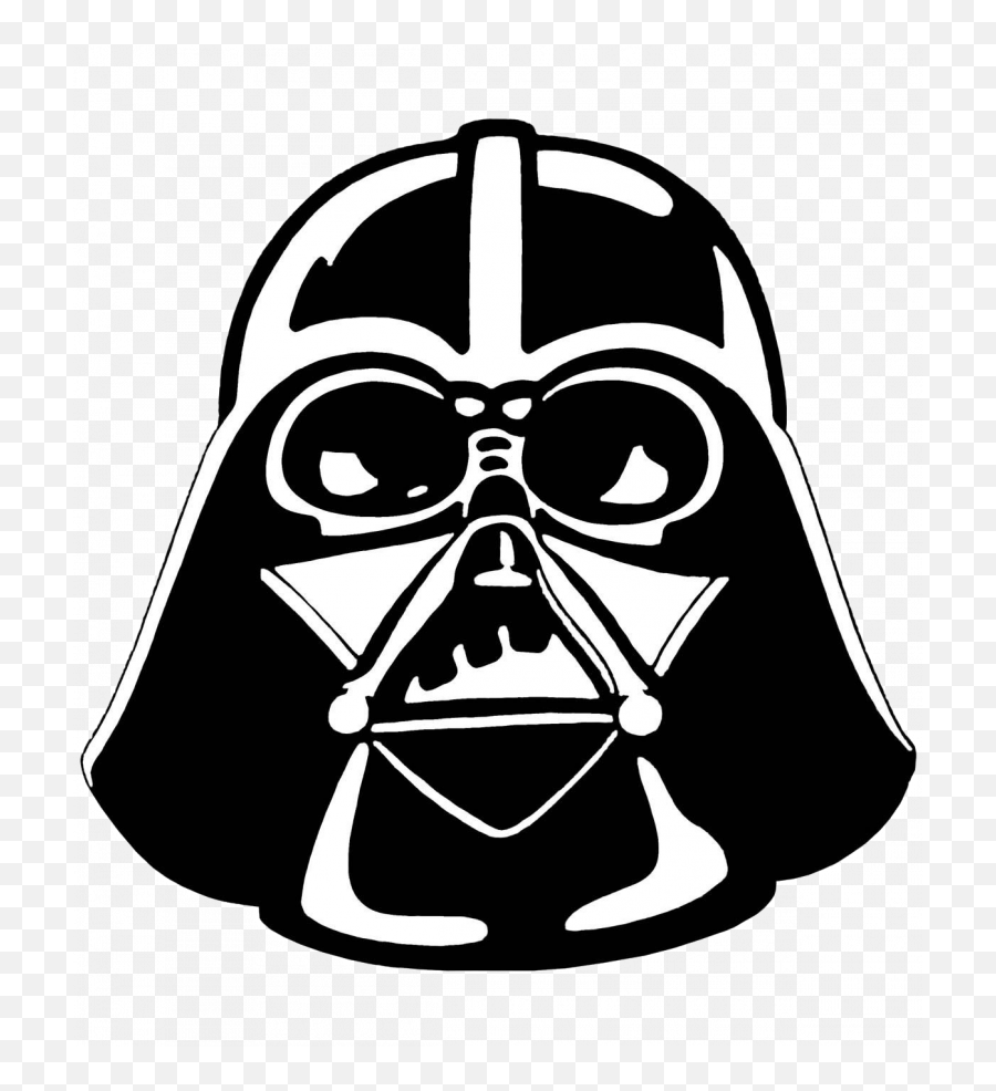 Download Exciting Star Wars Clip Art Emoji,Darth Vader Clipart Black And White
