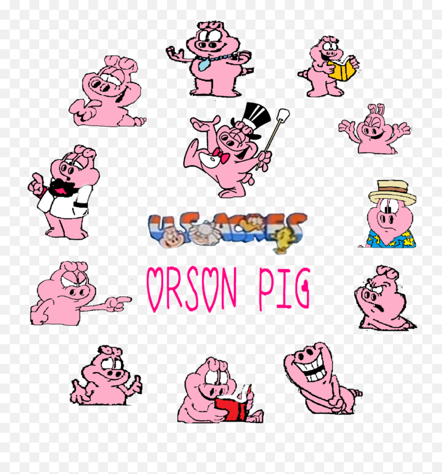 Download Free Download Garfield And Friends Clipart Odie - Orson Pig Garfield And Friends Emoji,Friends Clipart