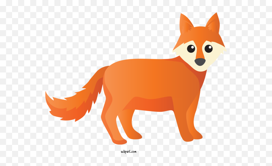 Animals Red Fox Cartoon Fox For Fox - Fox Clipart Animals Emoji,Fox Transparent