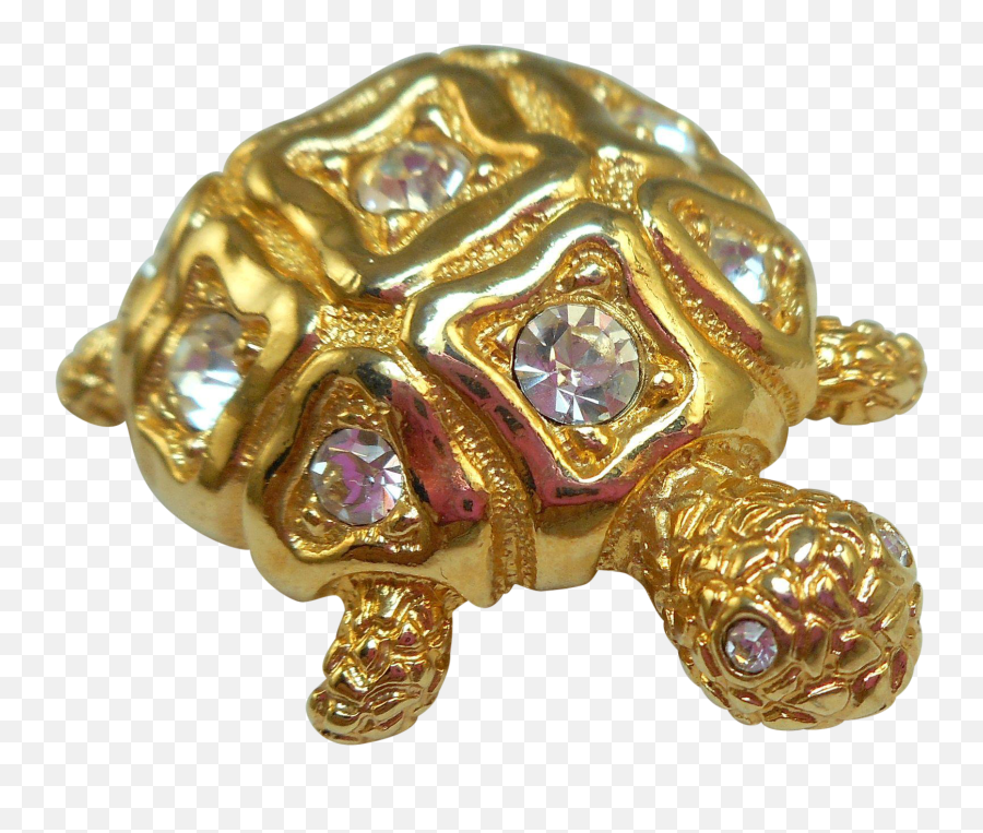 Swarovski Turtle Pin - Solid Emoji,Swarovski Logo