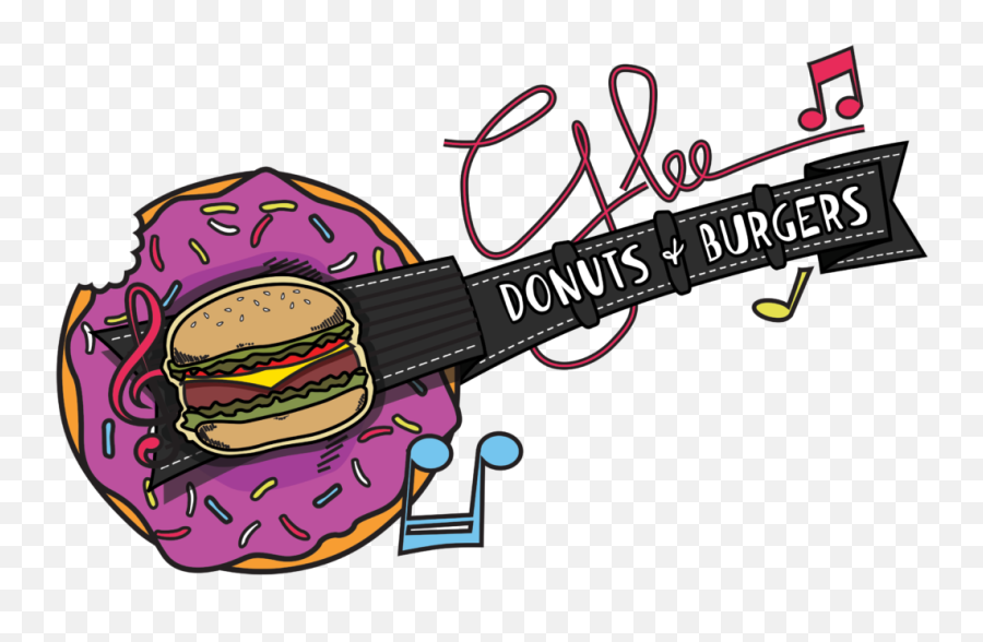 Glee Donuts Great Food - Glee Donuts And Burgers Emoji,Glee Logo