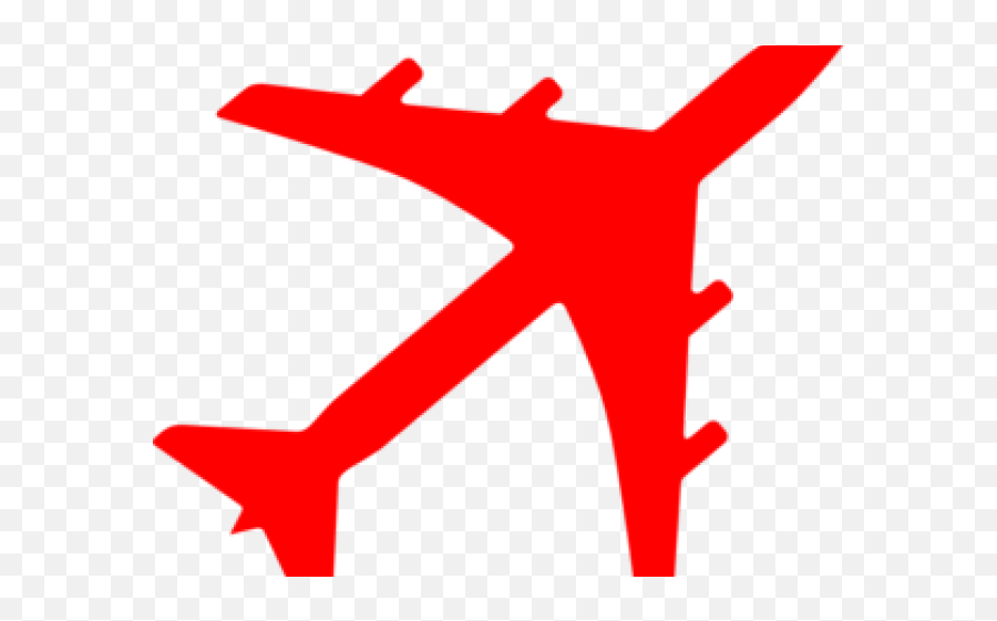 Icon Red Aeroplane Png Transparent Png - Language Emoji,Plane Clipart