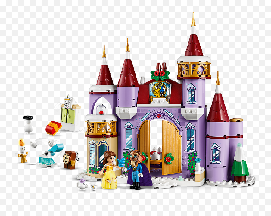 Belleu0027s Castle Winter Celebration - Lego Disney Princess Bella Emoji,Beauty And The Beast Png
