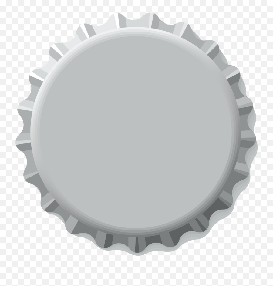 Download Vector Material Beer Cap Bottle Hq Image Free Png - Transparent Bottle Cap Vector Emoji,Beer Bottle Clipart Black And White