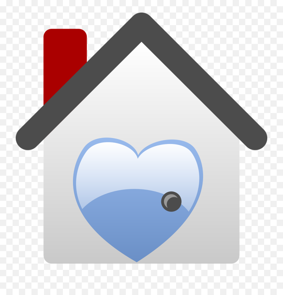 Download House Home Icon Heart Love Houses Estate - Imagenes Gratis Casa Con Un Corazon Emoji,Loving Clipart