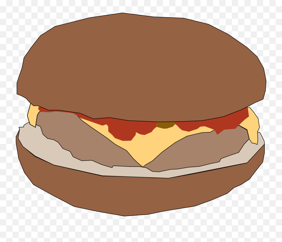 Hamburger Svg Vector Hamburger Clip Art - Svg Clipart Hamburger Emoji,Hamburger Clipart