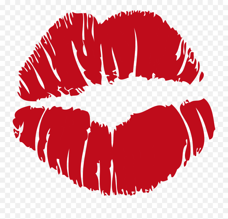 Picture - Transparent Kiss Print Png Emoji,Kiss Clipart