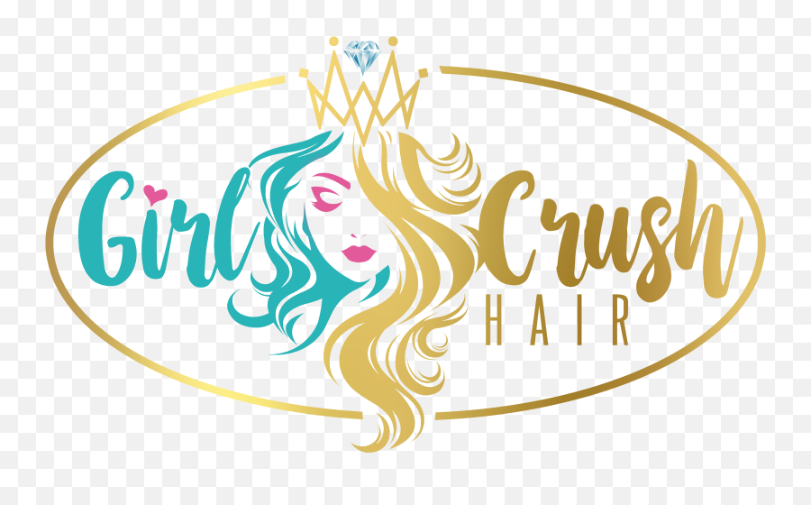 Girl Crush Hair - Virgin Hair Logo Emoji,Hair Logo