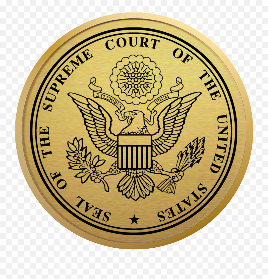 Supreme Court Of The United States Presidential Gold Emoji,Supreme Logo Dimensions