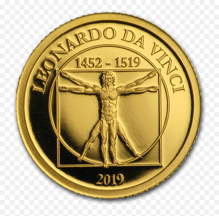 2019 Nauru 12 Gram Gold Proof Leonardo Da Vinci Vitruvian Man Emoji,Vitruvian Man Logo