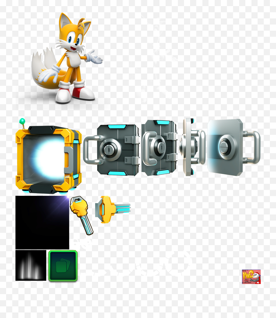 The Spriters Resource - Full Sheet View Sonic Forces Emoji,Tails Png