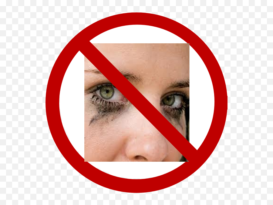 No Sign Mascara Run Clip Art At Clkercom - Vector Clip Art Emoji,Mascara Png
