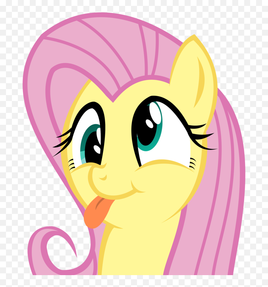 Fluttershy Can Do A Silly Face By Kuren247 My Little Pony Emoji,Silly Faces Clipart