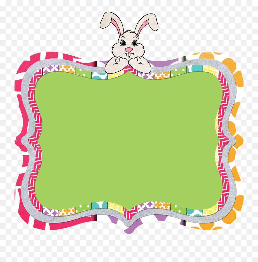 The 3am Teacher - Frame Easter Border Clipart Emoji,Religious Easter Clipart