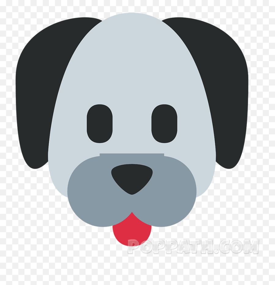 Pug Emoji Puppy Poodle Pet - Emoji Png Download 10001000 Emoji Dog Face Png,Pug Clipart