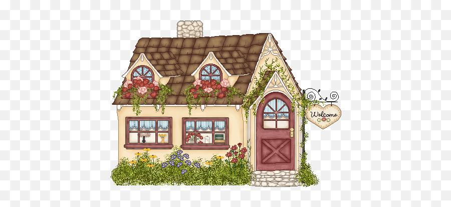 Cabin Clipart Country Cabin Cabin - Cute Cottage Drawings Emoji,Cabin Clipart