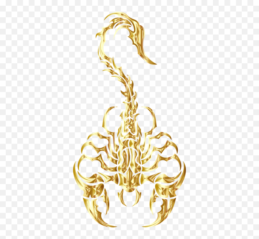 Goldbody Jewelryscorpion Png Clipart - Royalty Free Svg Png Gold Scorpion Emoji,Scorpion Clipart