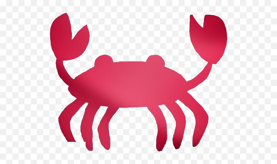 Transparent Colorful Crab Clipart - Cancer Emoji,Crab Clipart