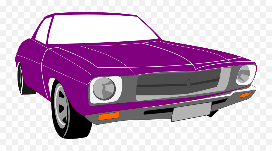 Old Purple Car Clip Art - Holden Clip Art Emoji,80's Clipart