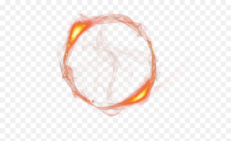 Download Fire Light Circle Flame Ring Download Hd Png - Circle Fire Background For Logo Emoji,Hd Png