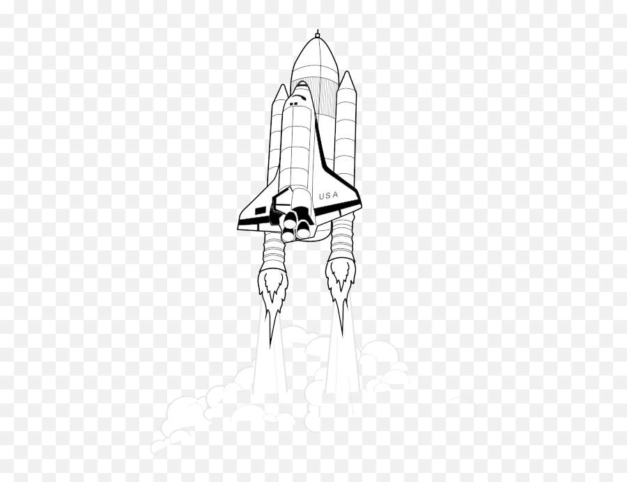 Monochrome Photographyshoemonochrome Png Clipart - Royalty Apollo 13 Shuttle Outline Emoji,Space Station Png