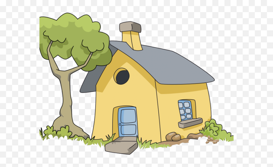 Mansion Clipart Cartoon - House Is A House For Me Poem Emoji,Mansion Clipart