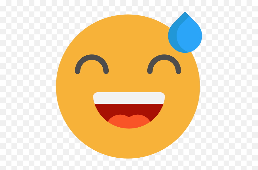 Emoticons Icon Myiconfinder - Wide Grin Emoji,Smiley Png