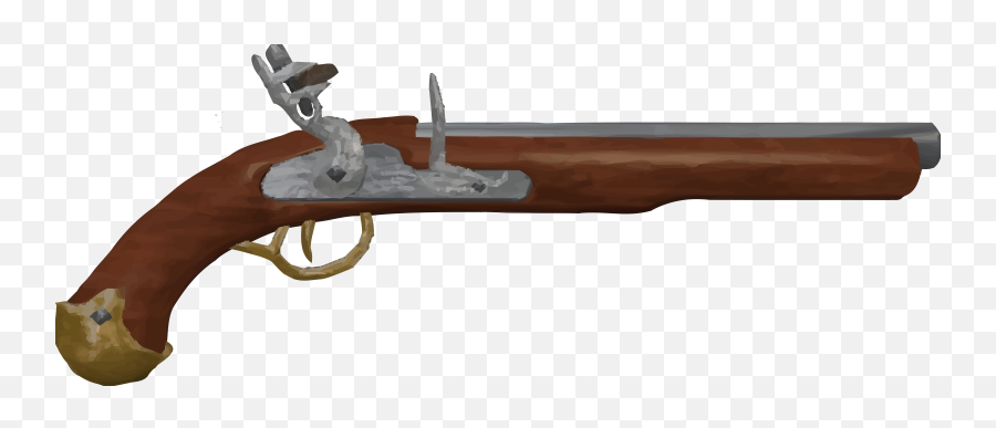 Flintlock Gun Pistol - Free Vector Graphic On Pixabay Flintlock Png Emoji,Gun Png