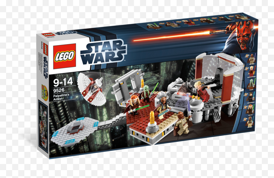 9526 Palpatines Arrest - Lego Star Wars 9526 Emoji,Palpatine Png