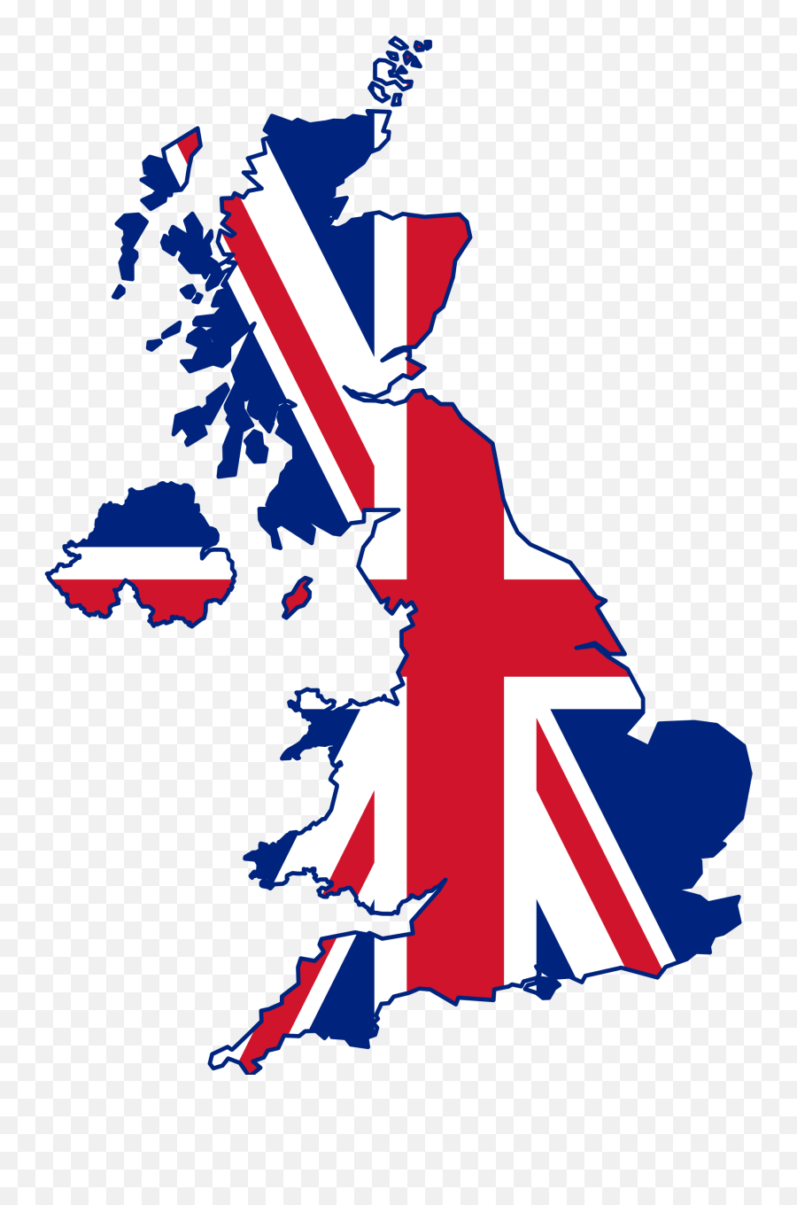 Wales Scotland England And - Great Britain Flag In Country Emoji,Waterfalls Clipart