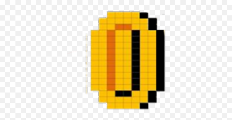 8 - Bit Mario Coin Roblox Mario Coin Pixel Art Emoji,Mario Coin Png