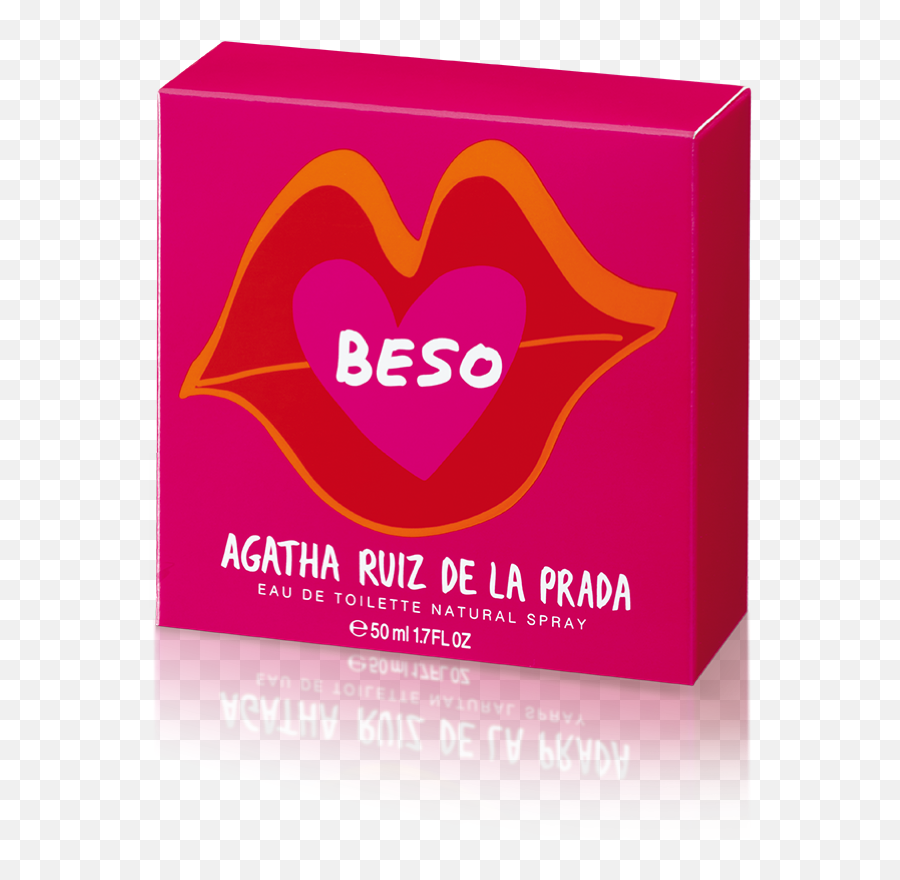 Download Hd Agatha Ruiz De La Prada Beso Eau De Toilette Emoji,Beso Png