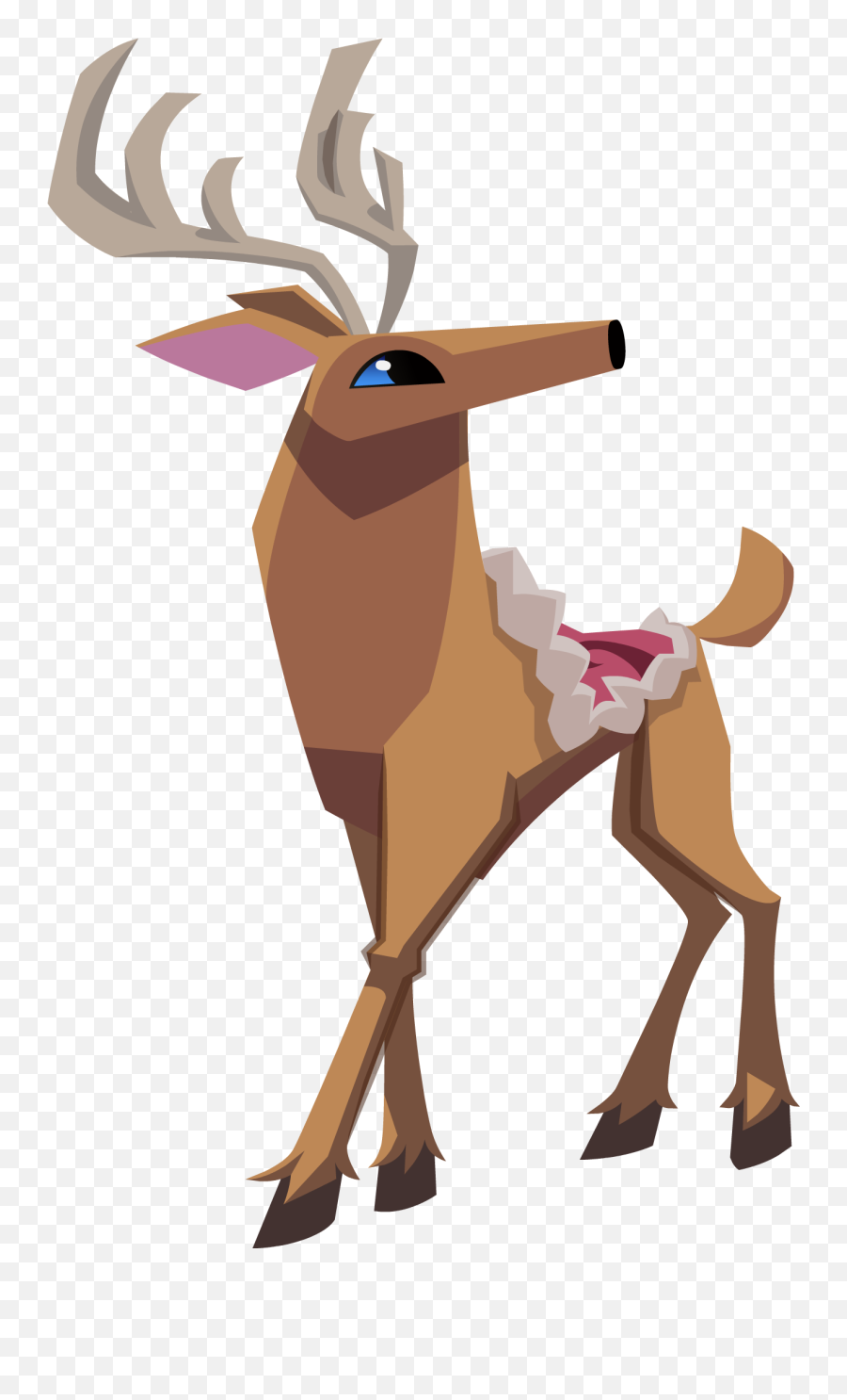 Winter Deer - Animal Jam Transparent Background Deer Emoji,Animal Jam Logo Transparent