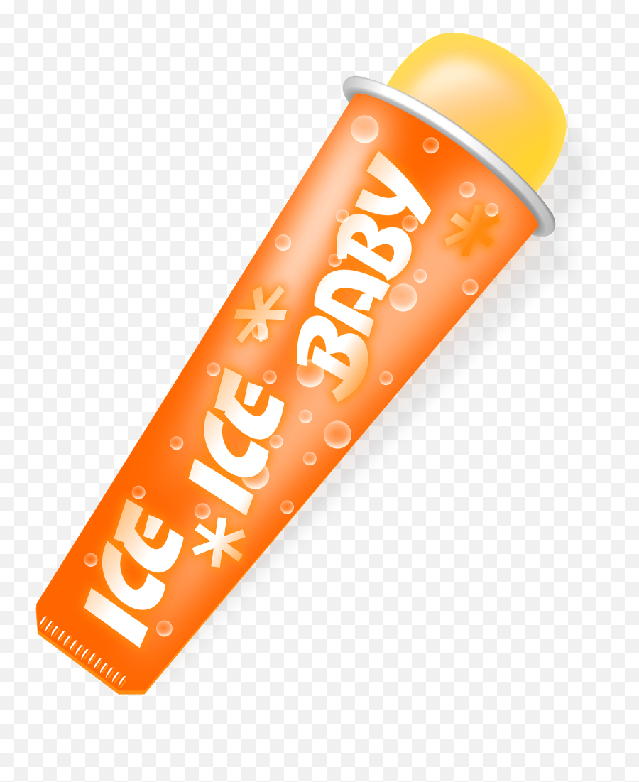 Orange Ice Clipart Free Download Transparent Png Creazilla - Ice Cream Orange Cylinder Emoji,Ice Clipart
