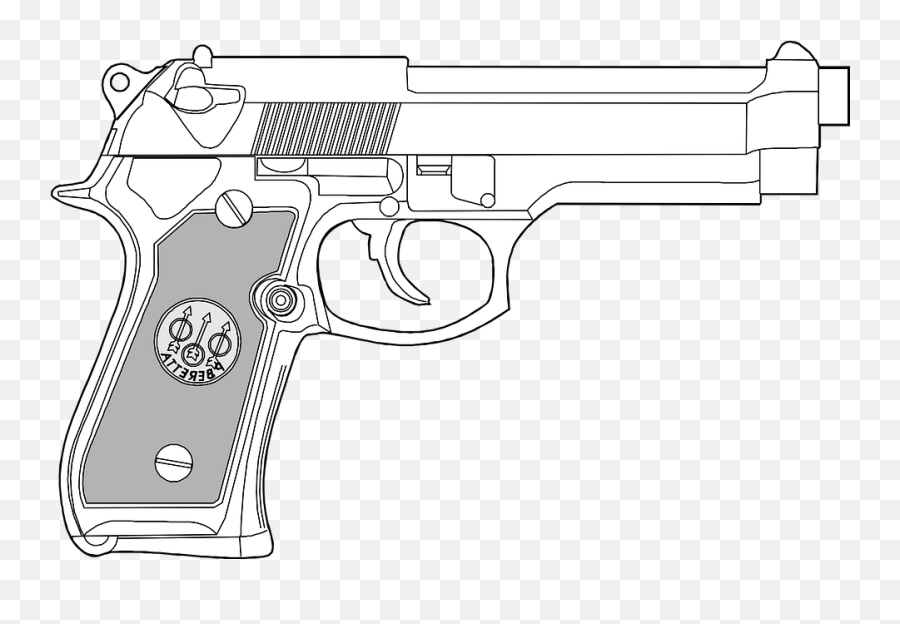 Free Photo Metal Gun Hand Gun Pistol Leave Dangerous Sketch Emoji,Transparent Gun Hand