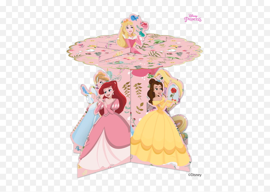 Disney Princess Collection Cupcake Stand Emoji,Princess Poppy Clipart