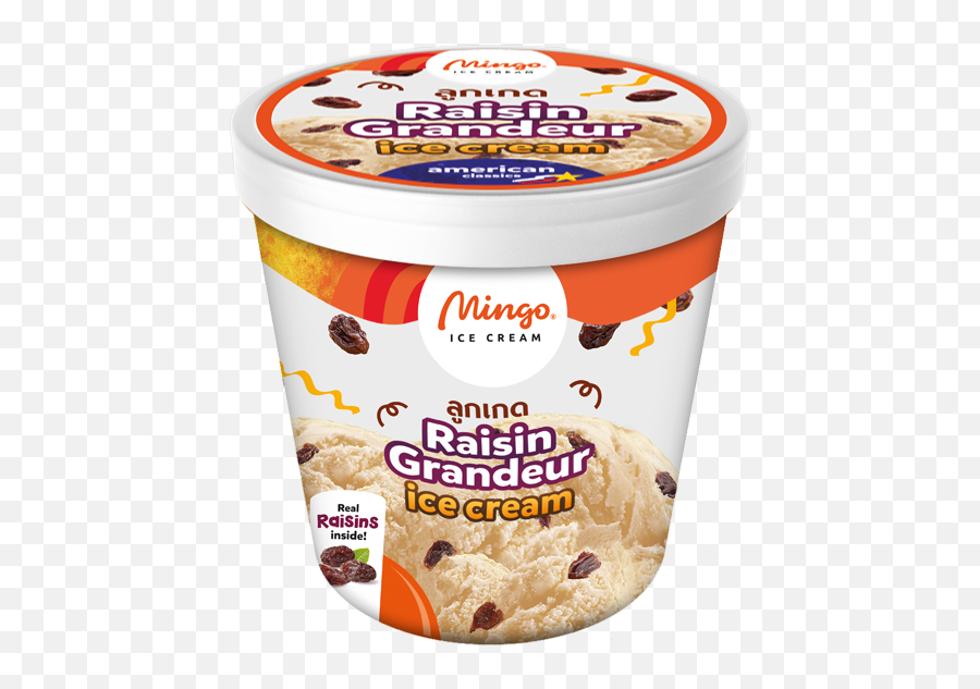 Mingo Ice Cream Pint Raisin Emoji,Raisin Png
