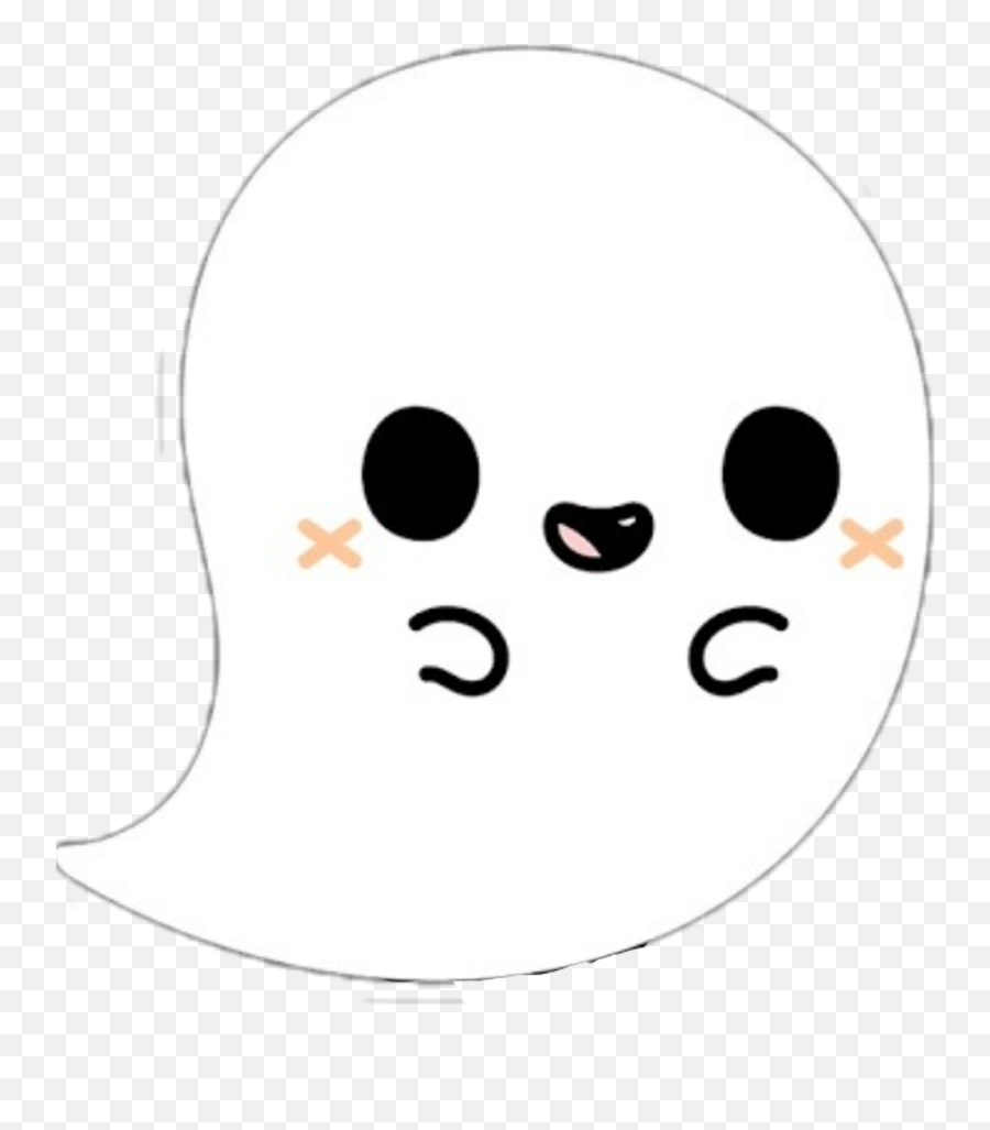 Ghost Clipart Pretty Picture 1208052 Ghost Clipart Pretty - Cute Transparent Halloween Ghost Emoji,Ghost Clipart