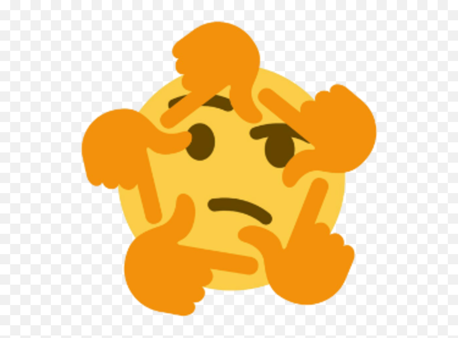 Intense Thinking Emoji - Thinking Emoji Meme,Thinking Emoji Png