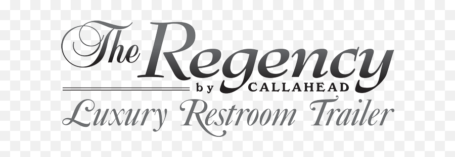 Executive Restroom Trailers - U0027the Regencyu0027 By Callahead Emoji,Regency Logo