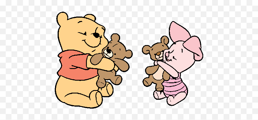 Baby Winnie The Pooh Clipart - Pooh Y Piglet Bebes Emoji,Winnie The Pooh Clipart