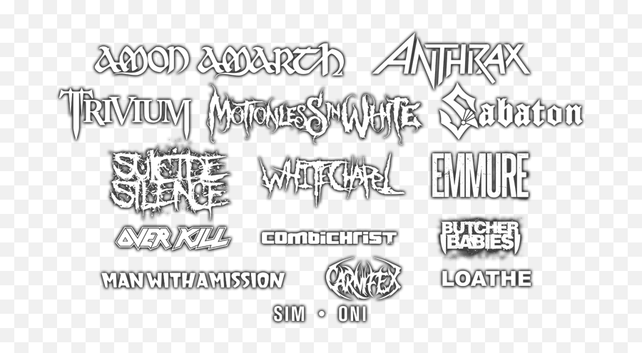 Ozzfest Meets Knotfest Kicks Off Today - Ghost Cult Emoji,Combichrist Logo